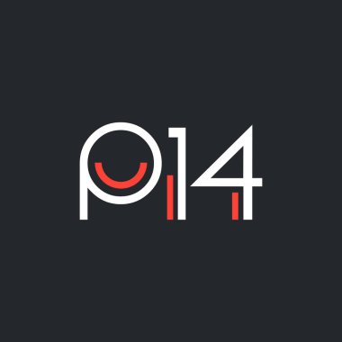 Sayı ve harf logo P14
