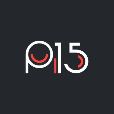 Sayı ve harf logo P15