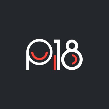 Sayı ve harf logo P18