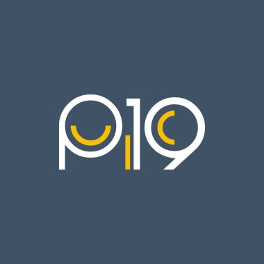 Sayı ve harf logo P19