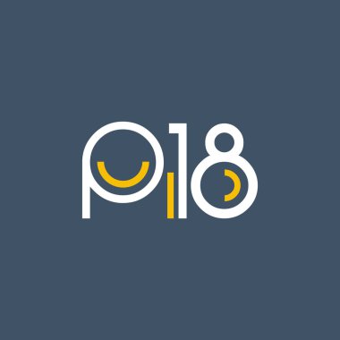 Sayı ve harf logo P18