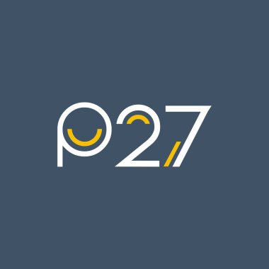 Sayı ve harf logo P27