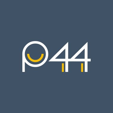 Sayı ve harf logo P44