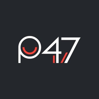 Sayı ve harf logo P47
