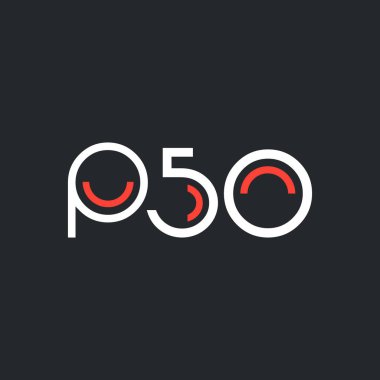 Sayı ve harf logo P50