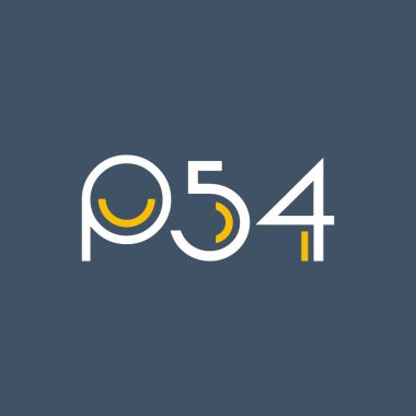 Sayı ve harf logo s54