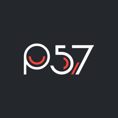 Sayı ve harf logo P57