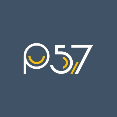 Sayı ve harf logo P57