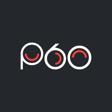 Sayı ve harf logo P60