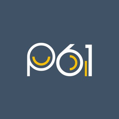 Sayı ve harf logo P61
