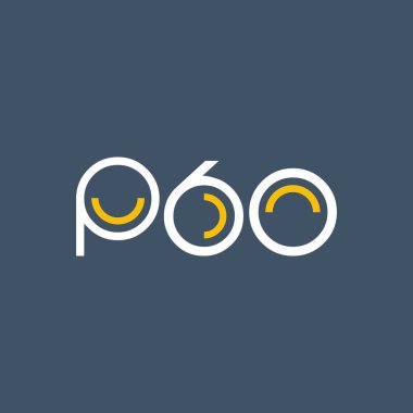 Sayı ve harf logo P60