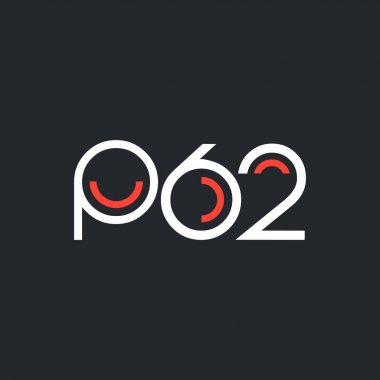 Sayı ve harf logo P62