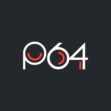 Sayı ve harf logo P64