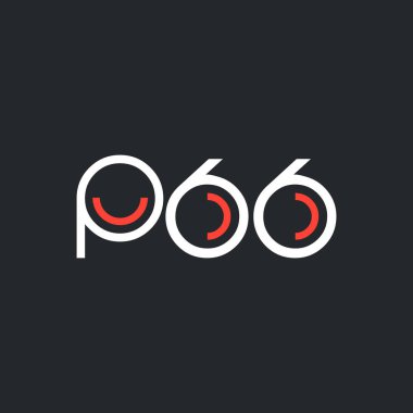 Sayı ve harf logo P66