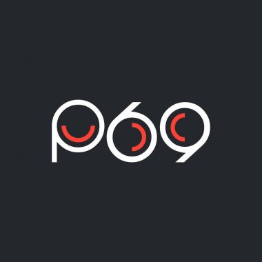 Sayı ve harf logo P69