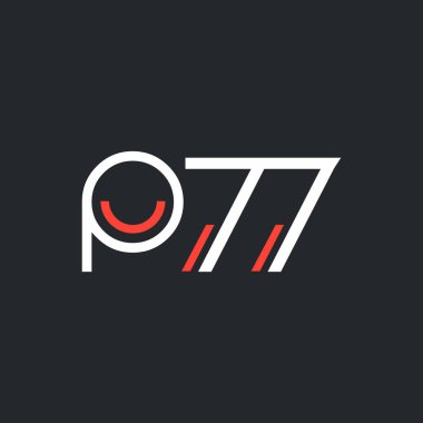 Sayı ve harf logo P77