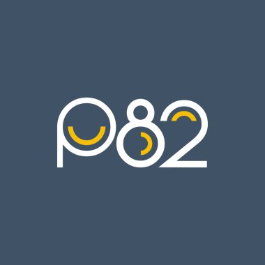 Sayı ve harf logo P82
