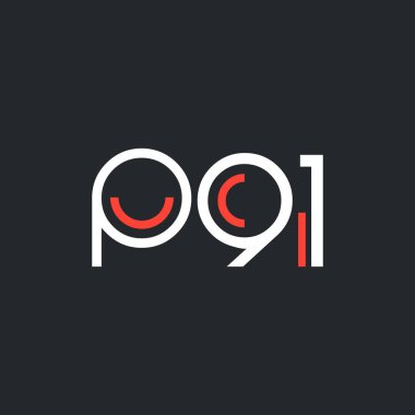 Sayı ve harf logo P91
