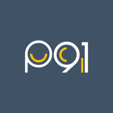 Sayı ve harf logo P91