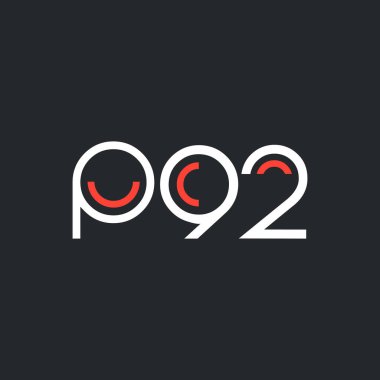 Sayı ve harf logo P92