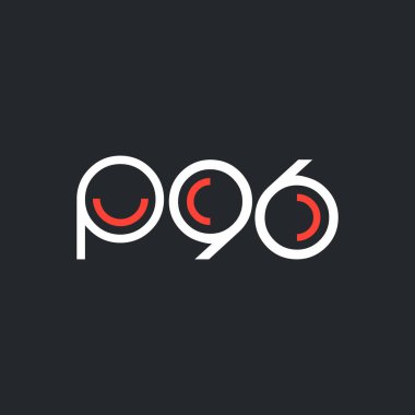 Sayı ve harf logo P96