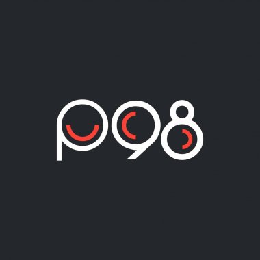 Sayı ve harf logo P98