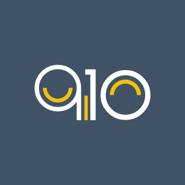 Sayı ve harf logo Q10