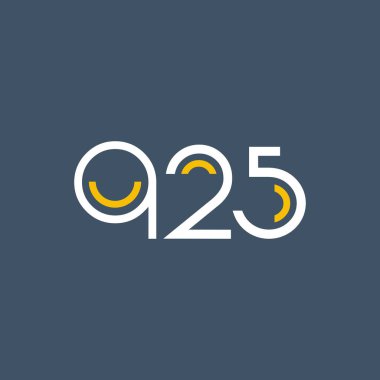 Sayı ve harf logo S25