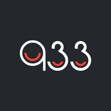 Sayı ve harf logo Q33