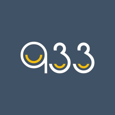 Sayı ve harf logo Q33