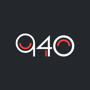 Sayı ve harf logo Q40