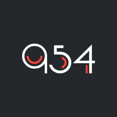 Sayı ve harf logo Q54