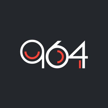 Sayı ve harf logo Q64