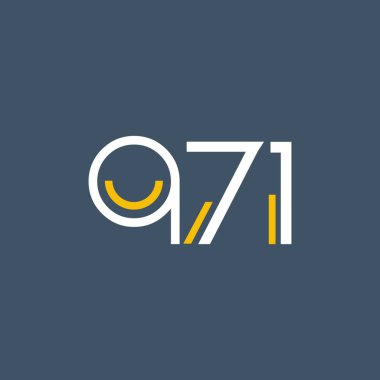 Sayı ve harf logo Q71