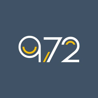 Sayı ve harf logo Q72