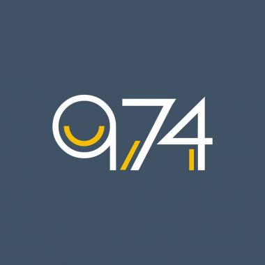 Sayı ve harf logo Q74