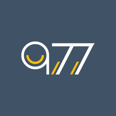 Sayı ve harf logo Q77