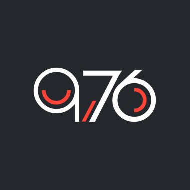 Sayı ve harf logo Q76