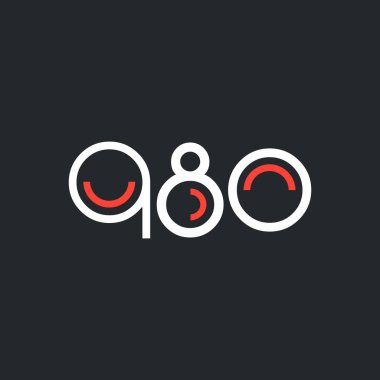 Sayı ve harf logo Q80