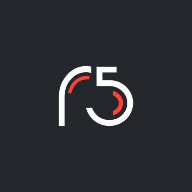 Sayı ve harf logo R5