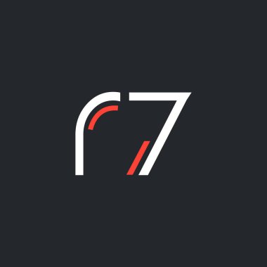 Sayı ve harf logo R7