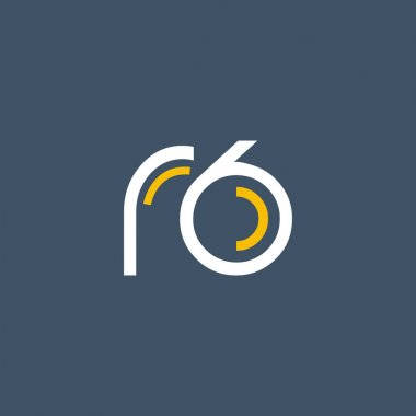 Sayı ve harf logo R6