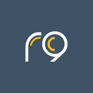 Sayı ve harf logo R9