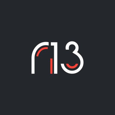 Sayı ve harf logo R13