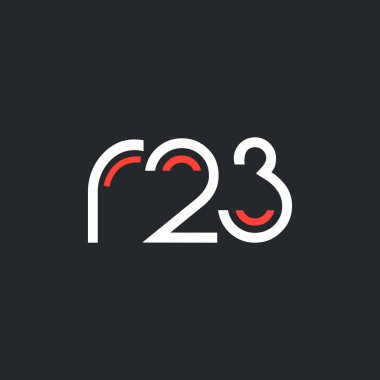 Sayı ve harf logo R23