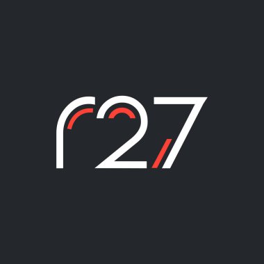 Sayı ve harf logo R27