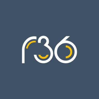 Sayı ve harf logo R36