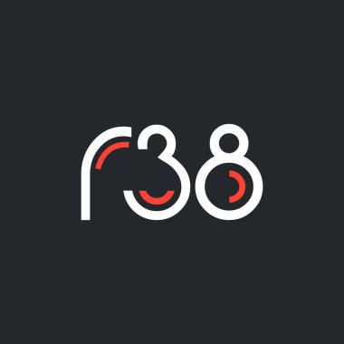 Sayı ve harf logo R38