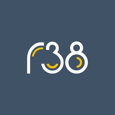 Sayı ve harf logo R38