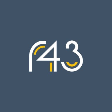 Sayı ve harf logo R43